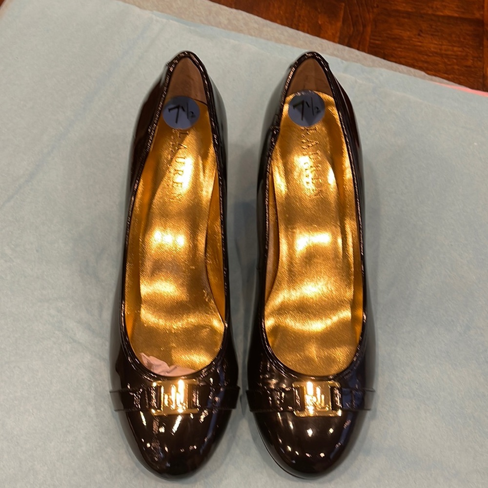 NWOT beautiful Ralph Lauren. Black with Gold.